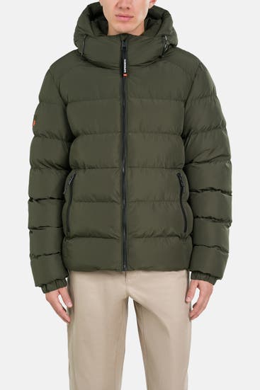 SUPERDRY - Steppjacke dunkelgrün