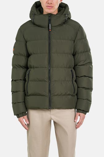 SUPERDRY Steppjacke dunkelgrün