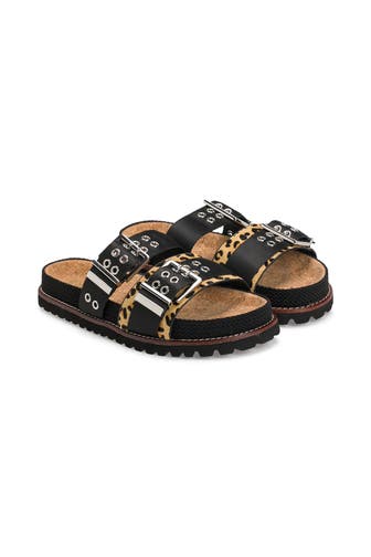 SCOTCH & SODA Slides 'Yosi' gemustert