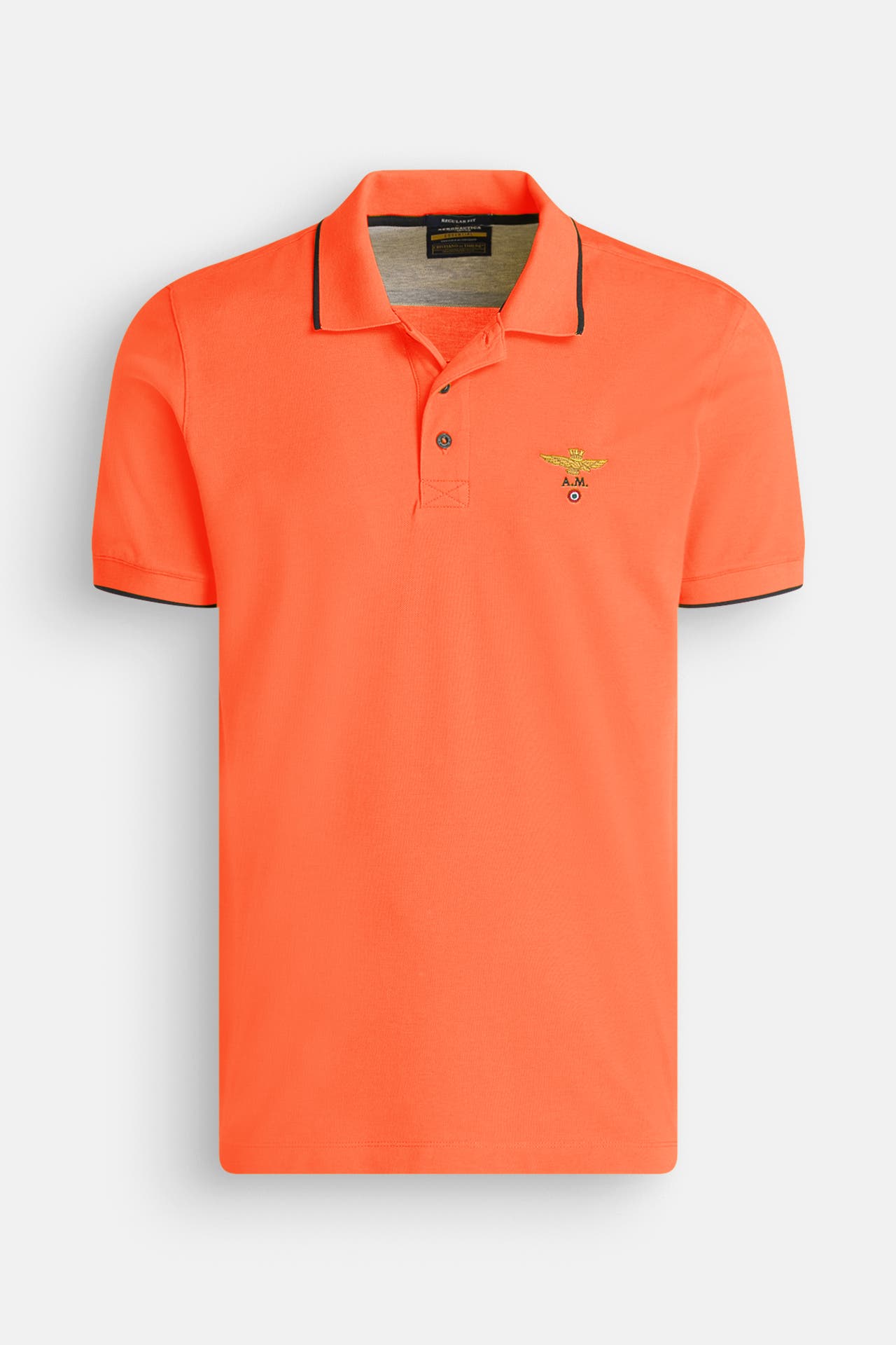AERONAUTICA MILITARE Polo-Shirt orange, Bild 1