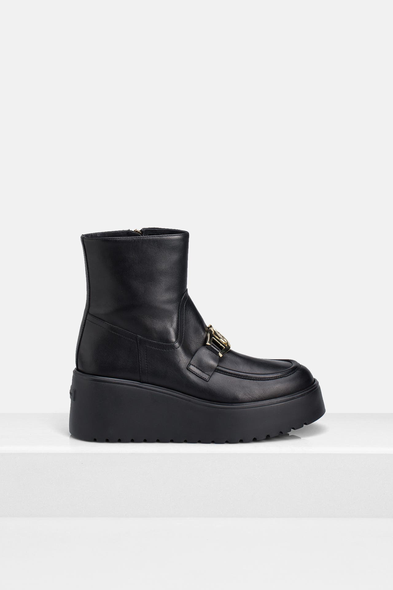 AIGNER Plateau-Stiefel 'Stella 17' schwarz, Bild 1
