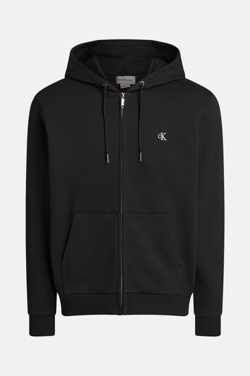 CALVIN KLEIN Sweatjacke schwarz