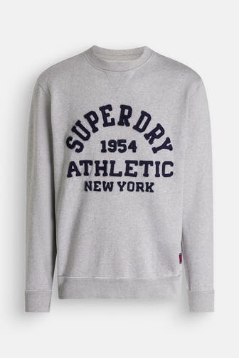 SUPERDRY Sweatshirt 'Vintage Athletic' hellgrau