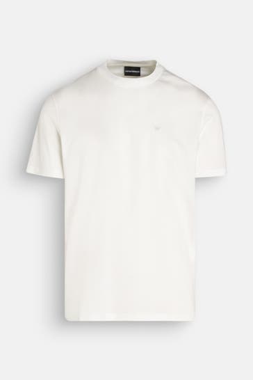EMPORIO ARMANI T-Shirt 'Travel' weiß