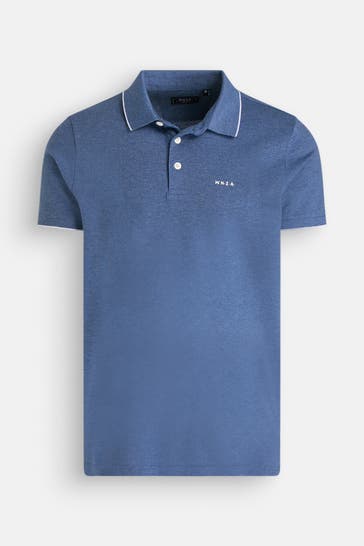 NEW ZEALAND AUCKLAND Polo-Shirt blau