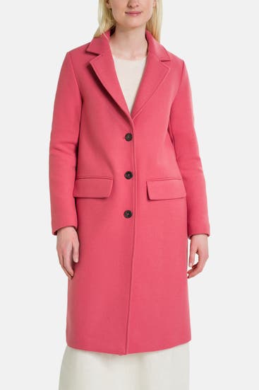 MARC O'POLO - Wollmantel fuchsia