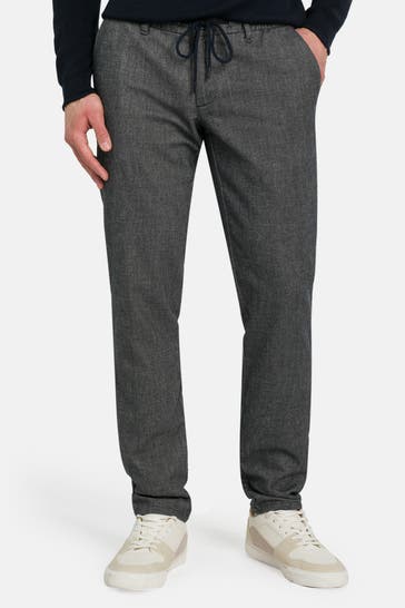 ALBERTO Stoffhose 'House' dunkelgrau