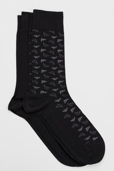 EMPORIO ARMANI 2er-Pack Socken zweifarbig
