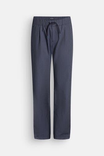 EMPORIO ARMANI Stoffhose grau