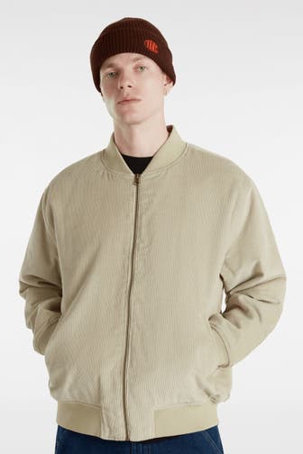 VANS Cord-Blouson graugrün
