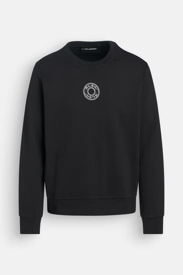 KARL LAGERFELD Sweatshirt 'Luna' schwarz