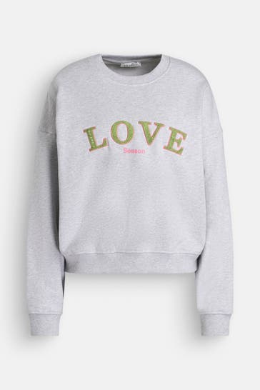 OH APRIL Sweatshirt hellgrau
