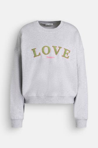 OH APRIL Sweatshirt hellgrau