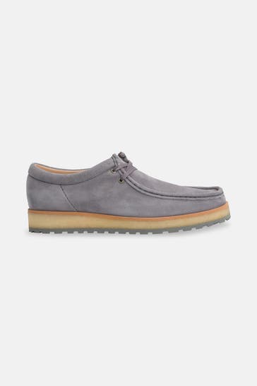 CLARKS Bootsschuhe 'Walla Scout' blaugrau