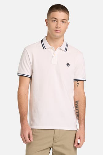 TIMBERLAND Polo-Shirt weiß