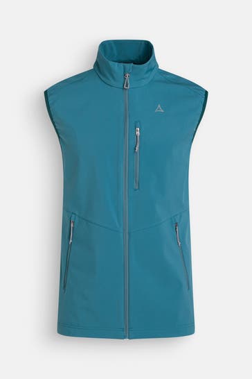 SCHÖFFEL Softshell-Weste türkis