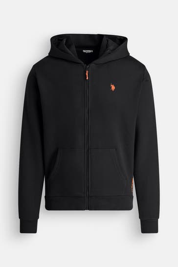 U.S. POLO ASSN. Sweatjacke schwarz