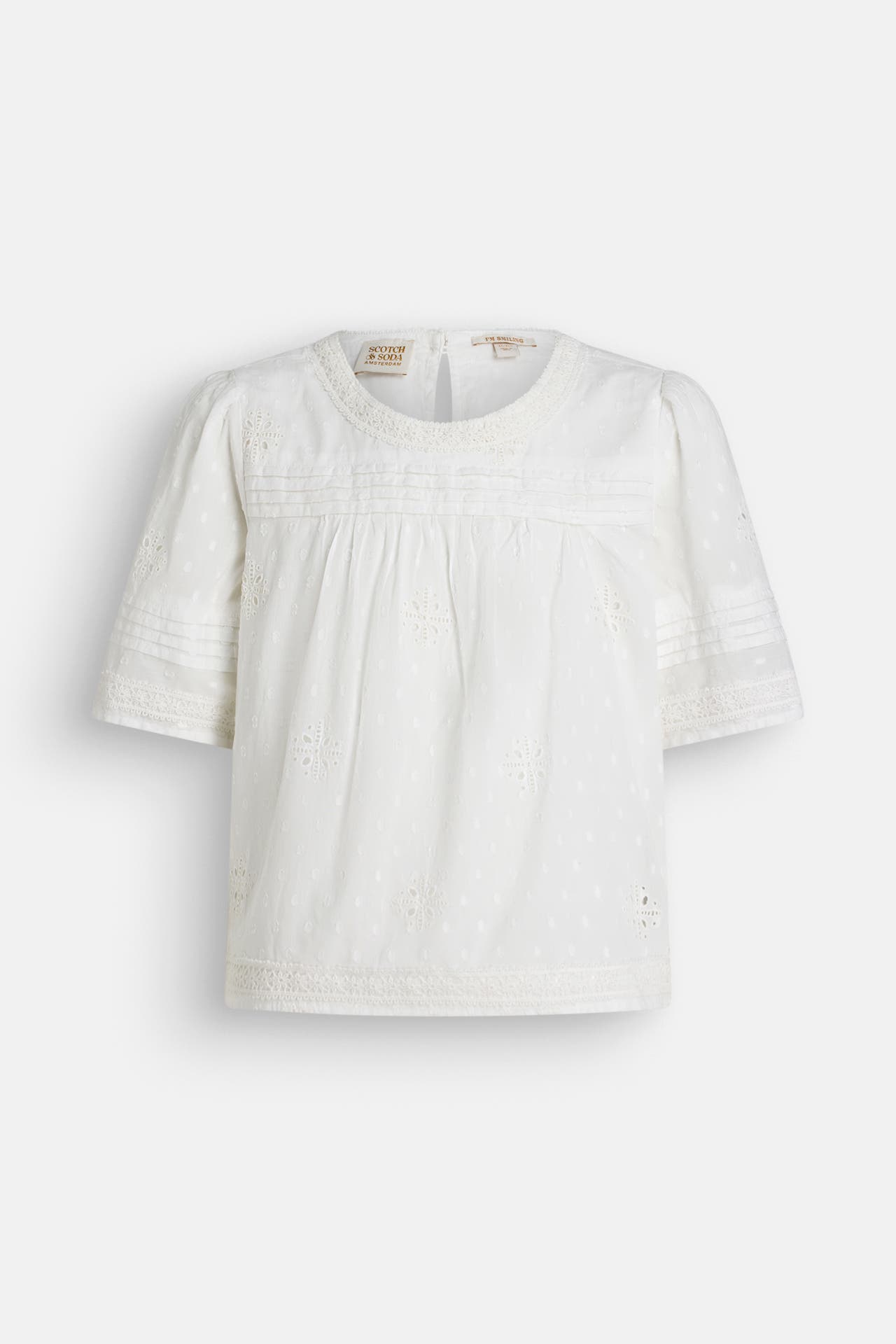 SCOTCH & SODA Blusenshirt weiß, Bild 1