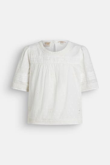 SCOTCH & SODA Blusenshirt weiß