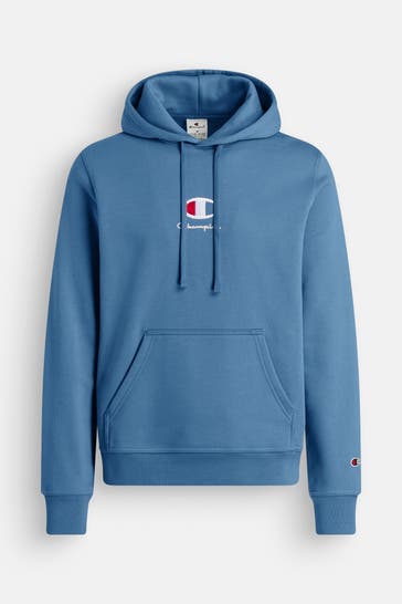 CHAMPION Hoodie azurblau