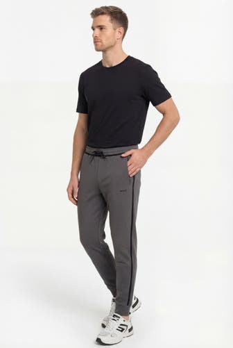 BOSS GREEN Sweatpants 'Hadiko' steingrau