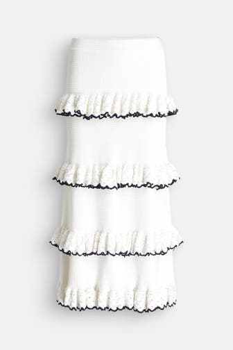 ZIMMERMANN Strickrock 'Halliday' weiß