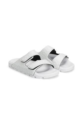 AIGNER Slides 'Mary' weiß gemustert