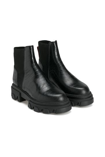 BUFFALO Chelsea-Boots 'Sonic' schwarz