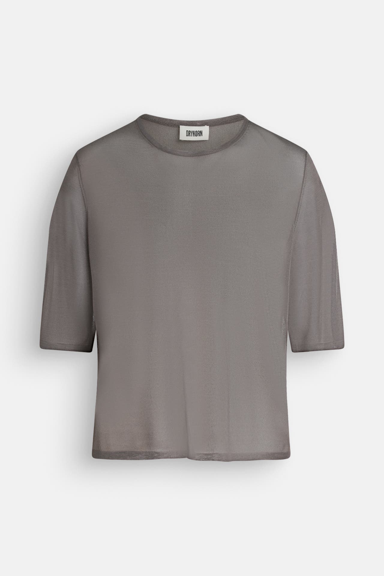 DRYKORN T-Shirt grau transparent, Bild 1