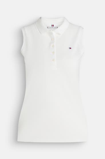 TOMMY HILFIGER - Polo-Shirt weiß