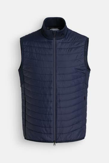 J.LINDEBERG SPORTSWEAR Steppweste dunkelblau