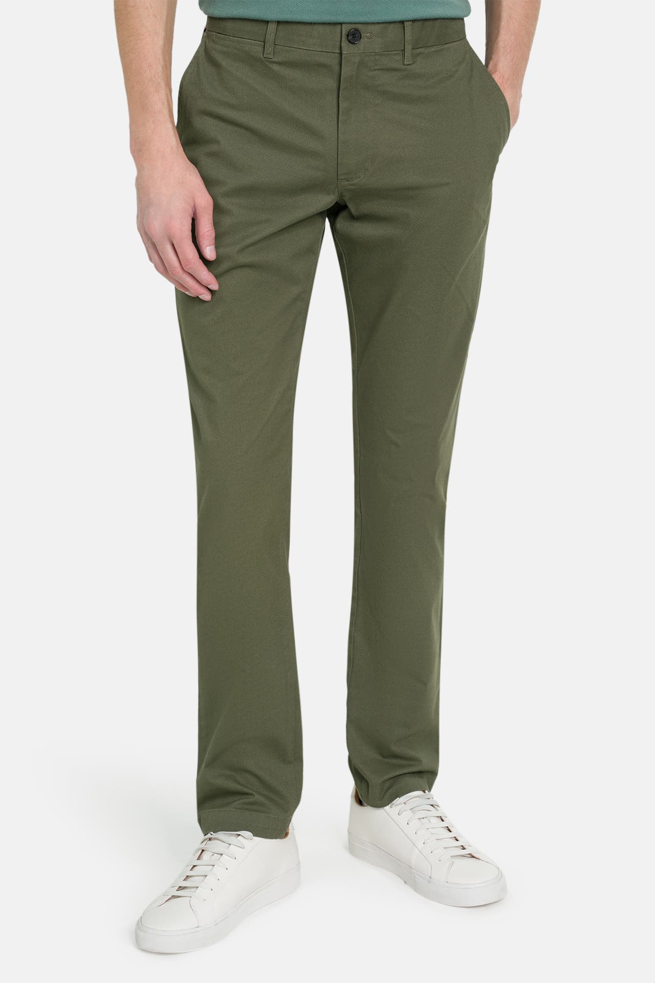 TOMMY HILFIGER Stoffhose 'Bleecker' oliv, Bild 1