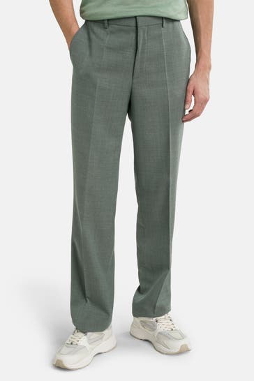 BOSS Stoffhose 'Leon' smaragdgrün