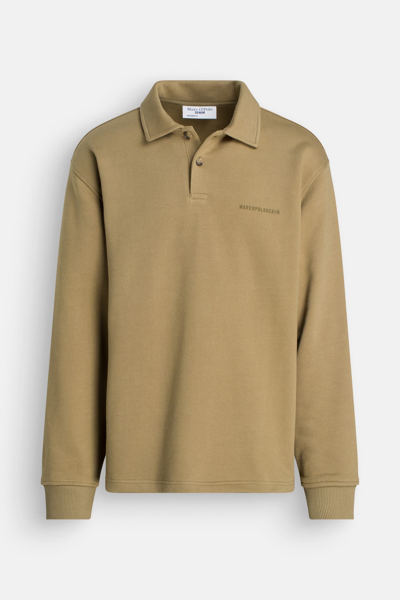 MARC O'POLO Strickpullover khaki, Bild 1