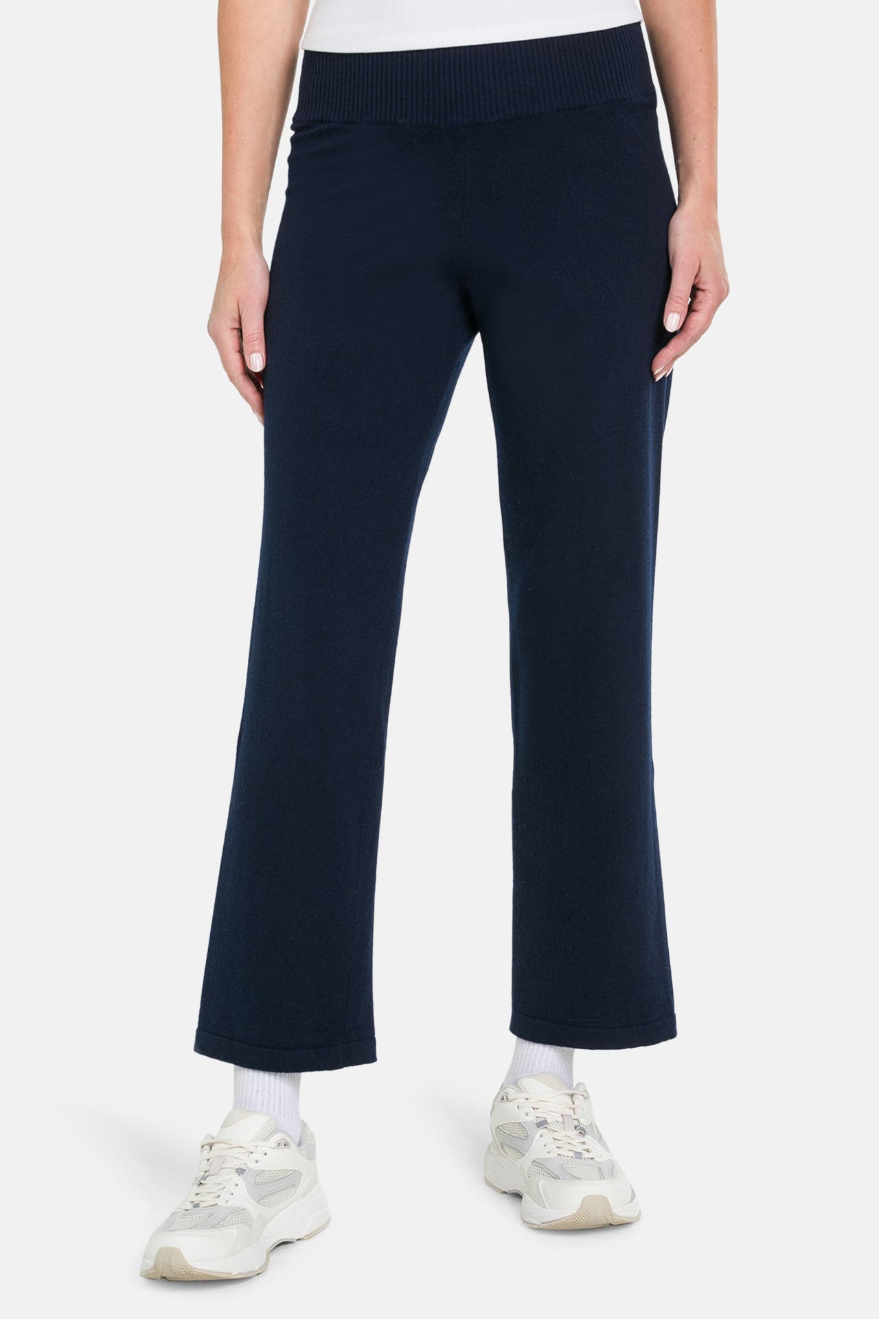 WOOLRICH Wollmix-Hose dunkelblau, Bild 1