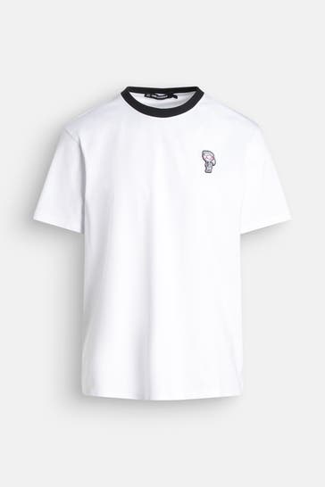 KARL LAGERFELD T-Shirt weiß