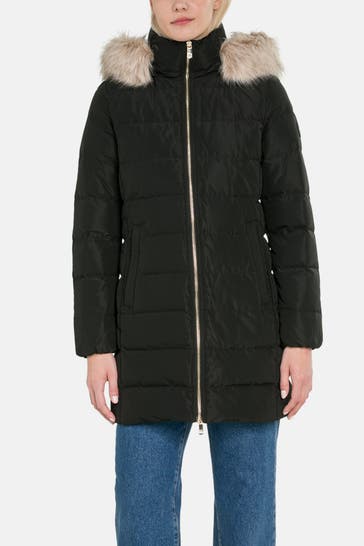 TOMMY HILFIGER Steppmantel schwarz