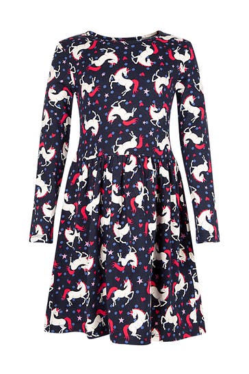HAPPY GIRLS Kleid gemustert