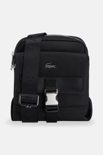 LACOSTE Umhängetasche schwarz