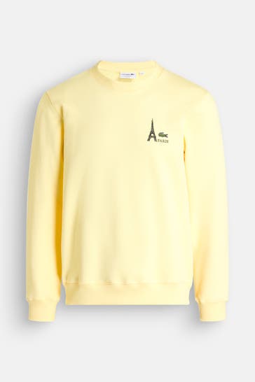 LACOSTE Sweatshirt gelb