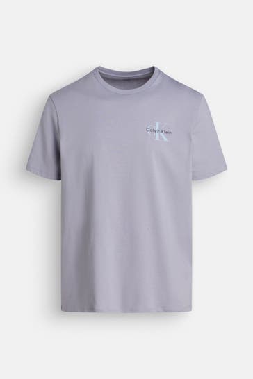 CK JEANS T-Shirt flieder