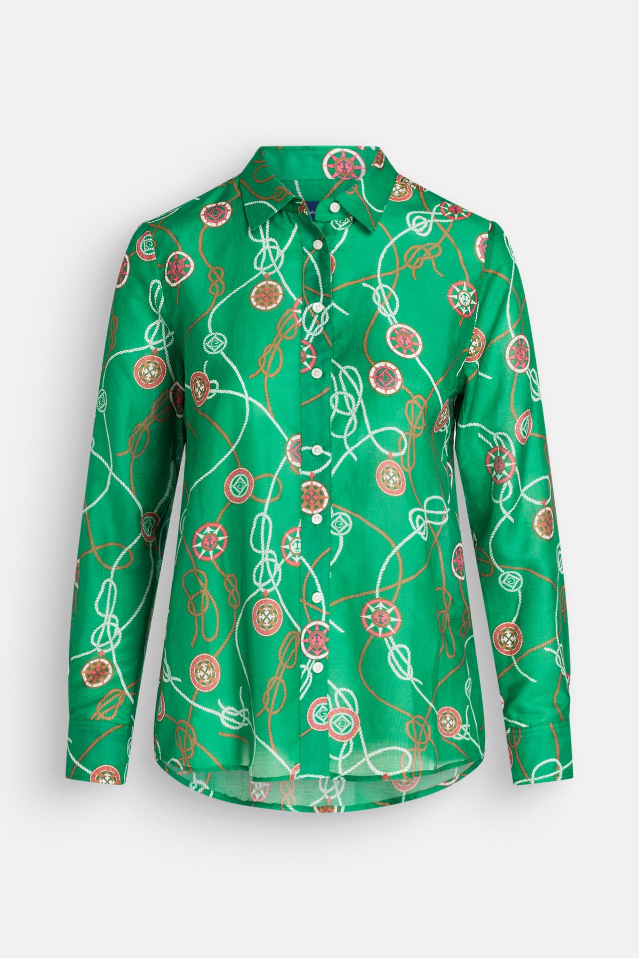 GANT Seidemix-Bluse gemustert, Bild 1