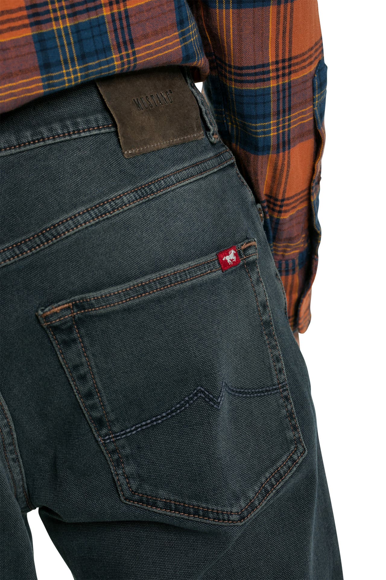 MUSTANG Heren Jeans Tramper - Comfortabele Slim Fit Denim Broek