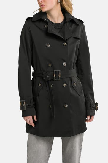 GIL BRET Trenchcoat schwarz