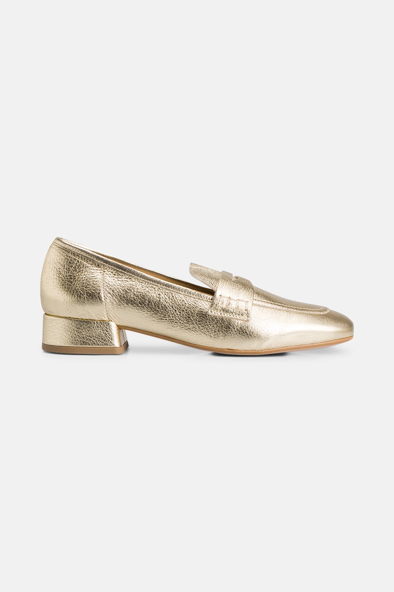GEOX Leder-Loafer 'Dhyalma' gold, Bild 1