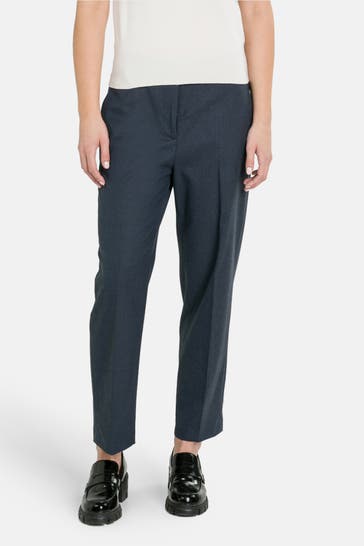 TOMMY HILFIGER Stoffhose blaugrau