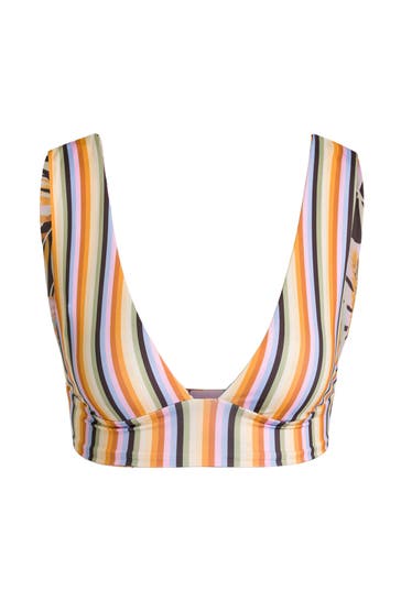 BILLABONG Wende-Bikini-Oberteil gemustert