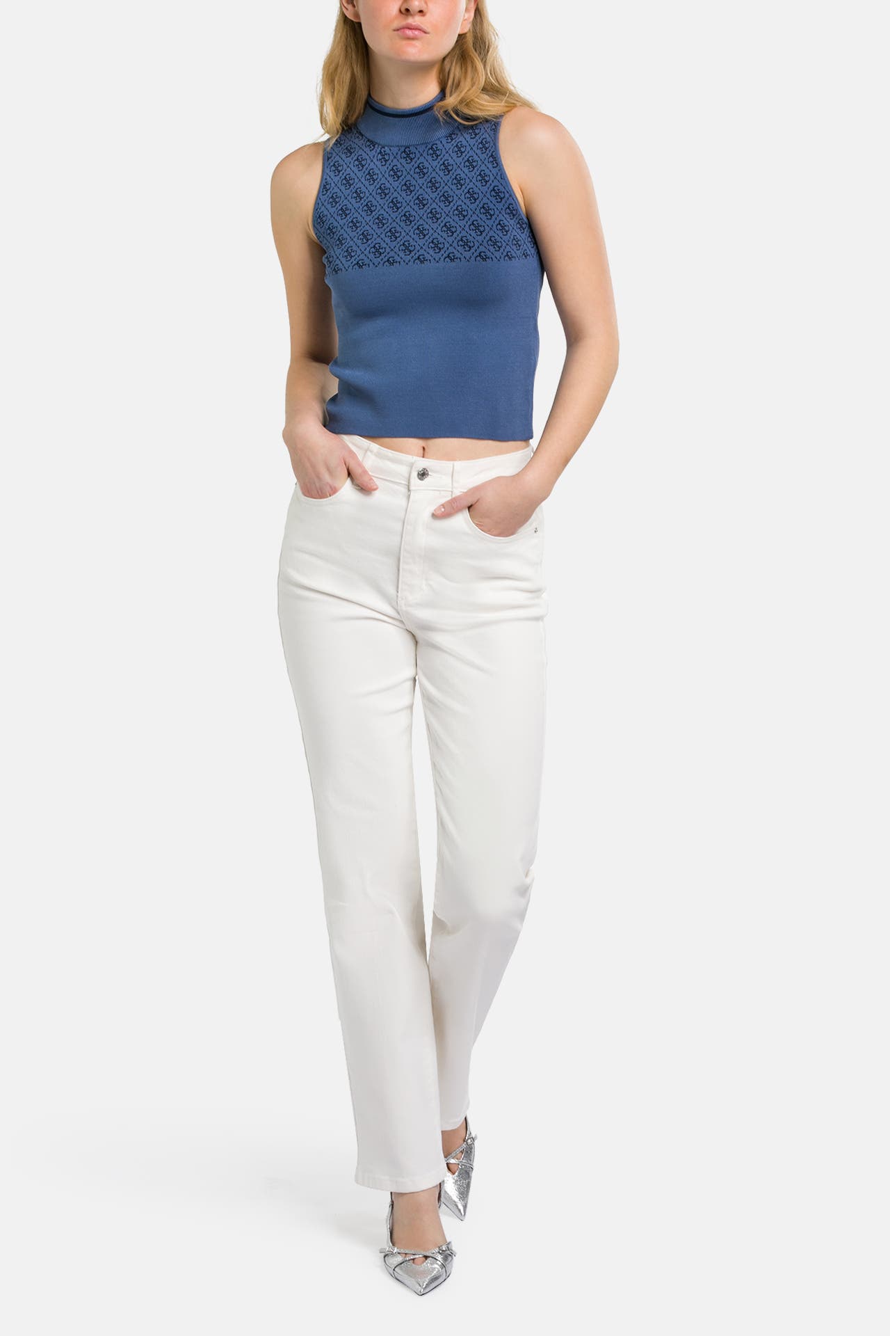 GUESS Jeans straight weiß, Bild 1