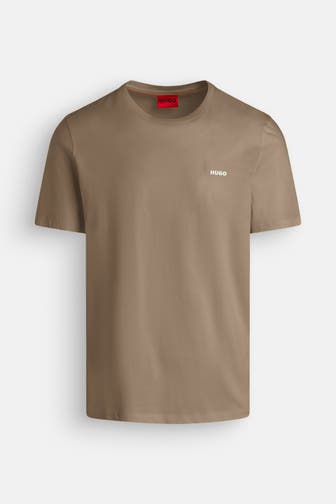 HUGO T-Shirt 'Dero' taupe