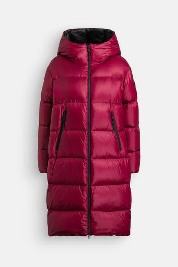 PEUTEREY Daunenmantel weinrot